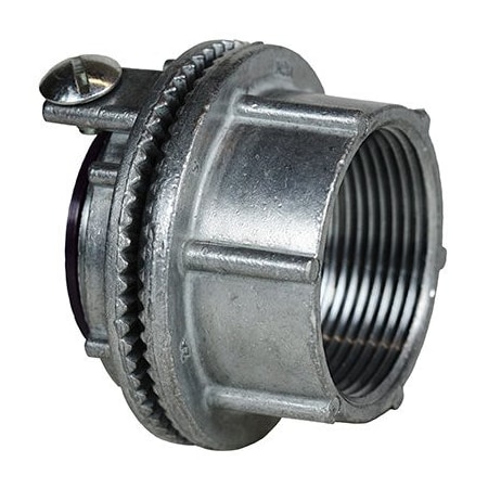 Dottie Conduit Fitting Hub, 3/4 in, Threaded, Zinc Alloy WTHGL75